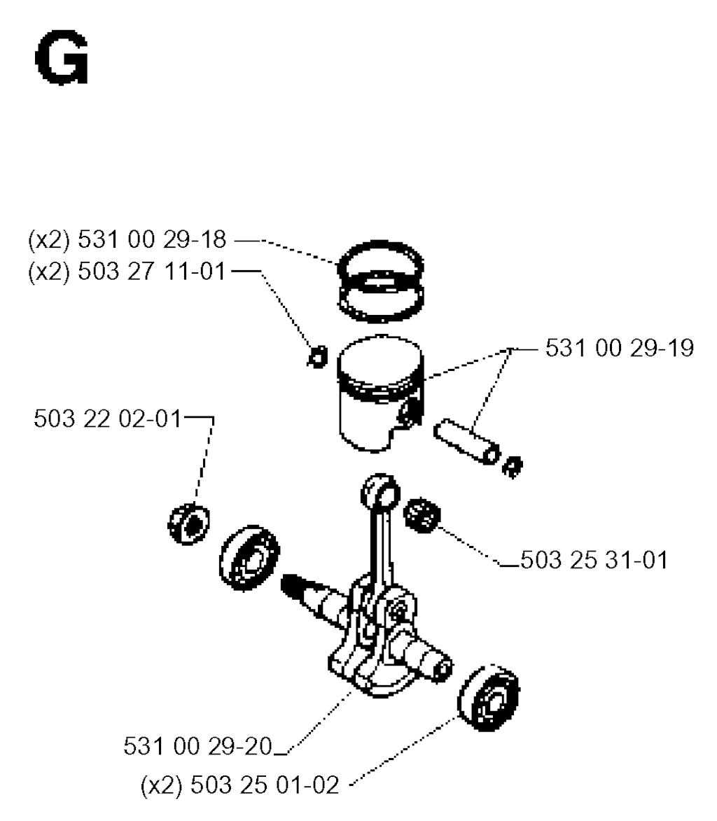 Explosionszeichnung Ersatzteile