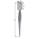 Vorschaubild Alberts® Einschlaghülse 750mm für verschiedene Pfostenstärken