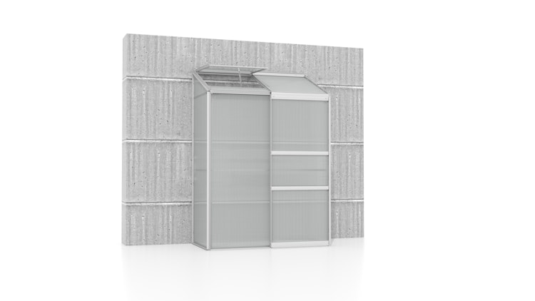 Vitavia Gewächshaus Styx/Ida 900 inkl. 1 Dachfenster - 0,9 m²