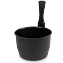 Vorschaubild Eliga Aufgusseimer ca. 4 l aus Edelstahl mit schwarzer Pulverbeschichtung