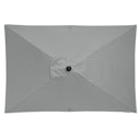 Vorschaubild doppler Mittelmastschirm ACTIVE 210 x 140 Auto-Tilt, Aluminium Silber / Polyester 180 g/m²