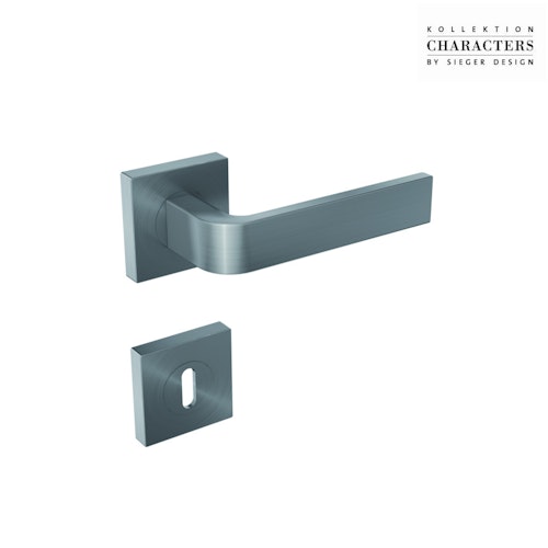 Griffwerk Türgriff GRAPH K4 SIEGER DESIGN-Edelstahl matt