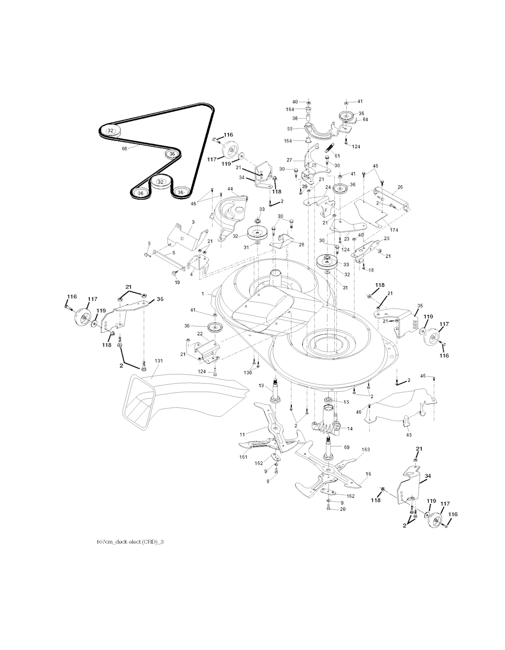Explosionszeichnung Ersatzteile