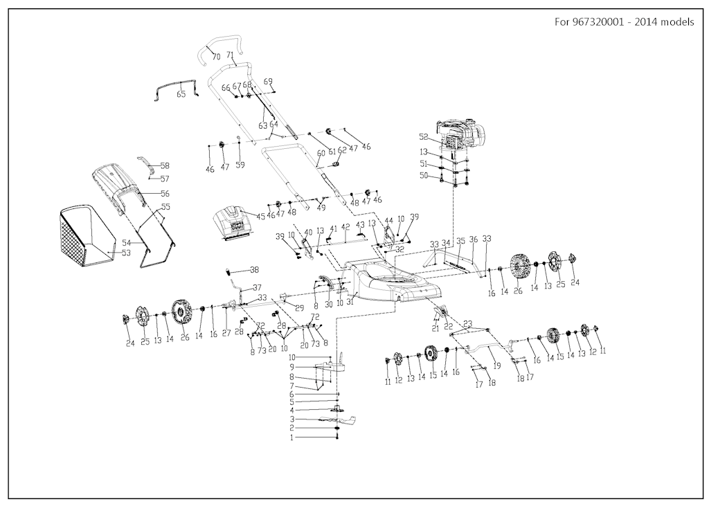 Explosionszeichnung Ersatzteile