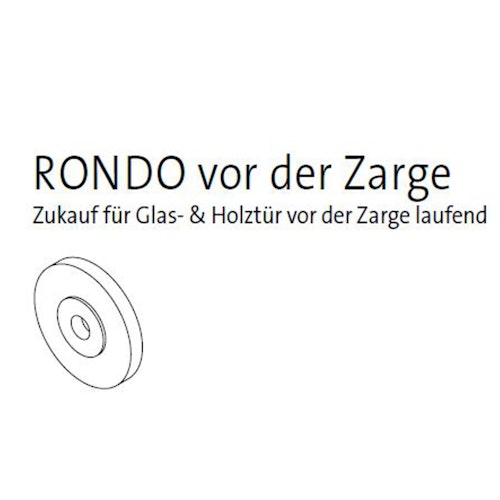 GRIFFWERK RONDO v. Zarge Distanzscheibe 5 mm Set 5 Stück