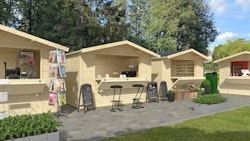 Weka Marktstand Verkaufshaus Mori 5 - 13 mm