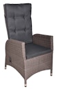 Vorschaubild Garden Pleasure Gartenmöbel Set BRAGA 02, Tisch 220 x 100 + 8 Sessel, Polyrattan / Akazie / Kissen 100 % Polyester