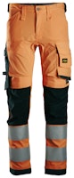 Snickers High-VIS-Stretchhose, Warnschutzklasse 2