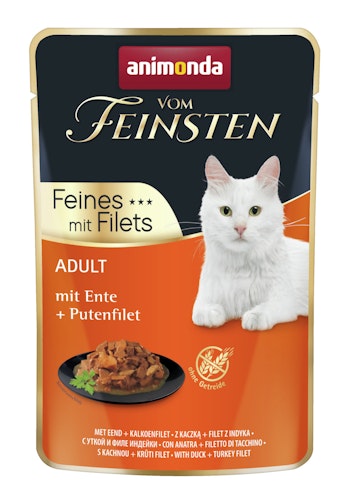 animonda Vom Feinsten Adult Feines mit Filets 85g Katzennassfutter