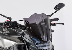 ERMAX Naked-Bike-Scheibe Acrylic durchsichtig Schwarz getönt für HONDA CB500F