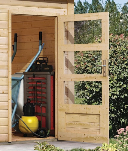 Karibu Mittelwand-Gartenhaus Schönbuch 1 - 38 mm