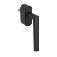 GRIFFWERK Fenstergriff VAYA 128 LUCIA F2F Graphitschwarz R 7x40mm 