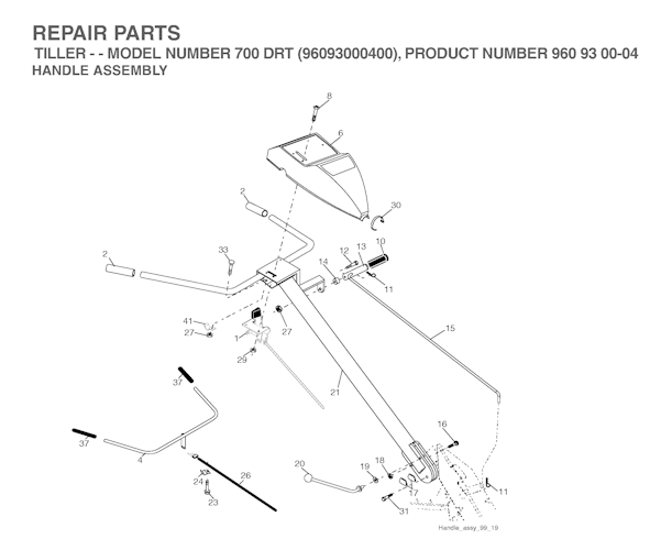 Husqvarna Motorhacken 96093000400 700DRT (Not for sale in California)