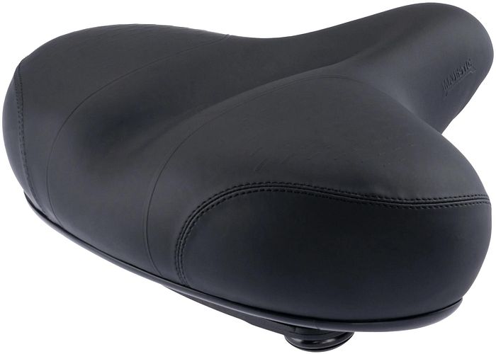 CONTEC Sattel Majestic schwarz Maße (L x B) 275 x 284 mm