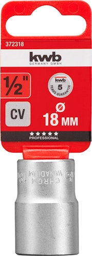 kwb Steckschl-Eins 1/2" x 18 mm SB 372318