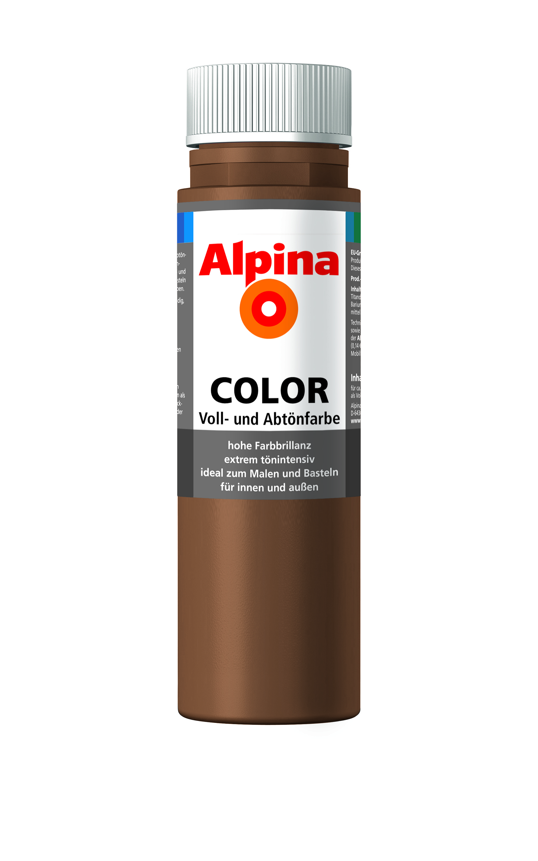 Alpina Color Abtönfarbe "Candy Brown"