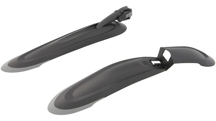 CONTEC Steckschutzblech-Set D-Fender II 26-29 Zoll schwarz