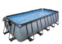 Vorschaubild Exit rechteckiger Rahmenpool mit Sandfilteranlage und Sonnendach 540 x 250 cm (Höhe 122cm)