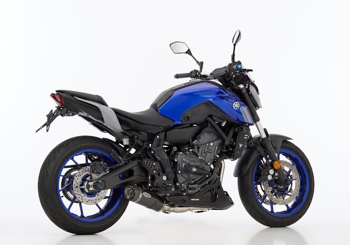 SHARK KOMPLETTANLAGE Carbon  Street GP für YAMAHA MT-07,Tracer 7/GT,XSR700 / XTribute / Legacy EURO5  