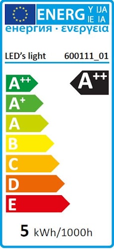 Shada  LED Filament Glühlampe Birne A60 E27 4W 400LM 2700K Opal nicht dimmbar AGL 220-240V