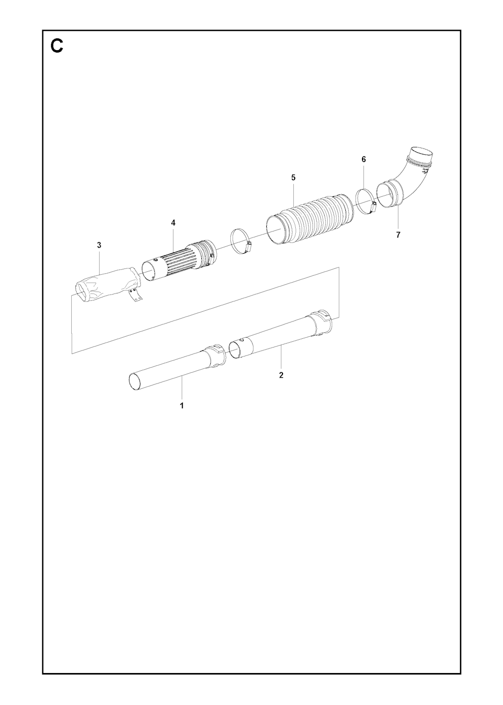 Explosionszeichnung Ersatzteile