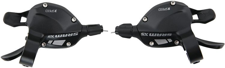 SRAM Daumenschalthebel X5 Set schwarz 9- 3-fach