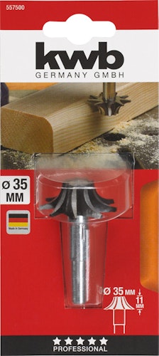 kwb Holzfräser WS V-St. 35x11mm SB 557500