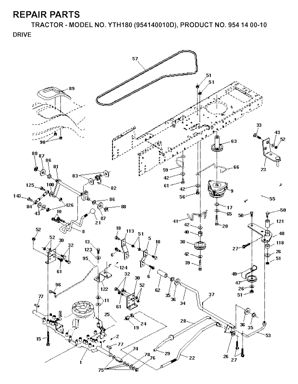 Explosionszeichnung Ersatzteile