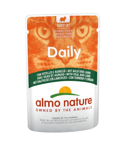 Almo Nature Daily Menu 70g Beutel Katzennassfutter