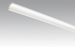 MEISTER Hohlkehlleiste 22/22 mm  Weiß streichfähig DF 2222 - 2380 mm
