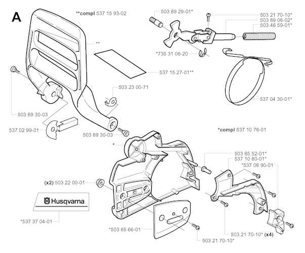 Husqvarna Kettensägen 20050600001 359