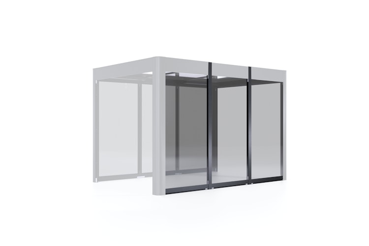 SunElements Wandelement SunCover Modern - 6 mm Acrylglas getönt