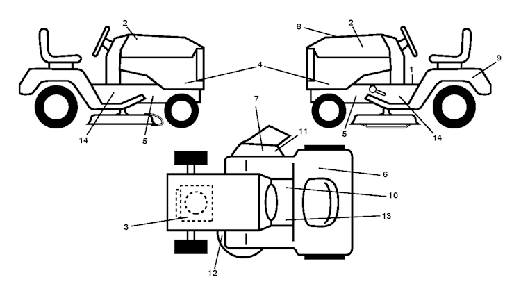 Husqvarna Gartentraktoren 96041024500 LTH 174