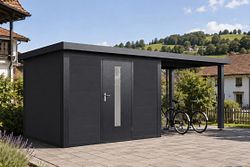 Wolff Finnhaus WPC Gartenhaus Frode - 28 mm