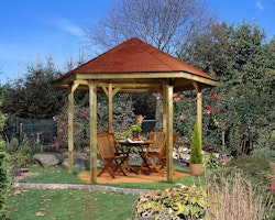 Weka Pavillon 656 - Sparset inkl. Schindeln