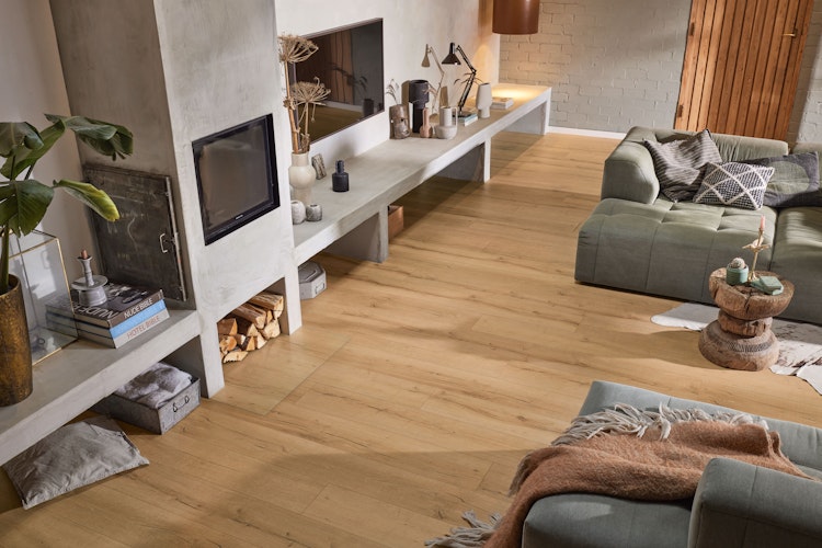 MEISTER Designboden MeisterDesign. comfort DL 600 S 2052 x 219 x 9 mm 7114 Altholzeiche natur Porensynchron-Struktur