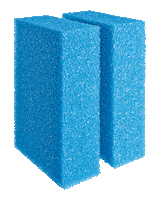 Oase Ersatzschwamm Set blau für BioTec 18 / 36 / 60000 / 140000 (42896)