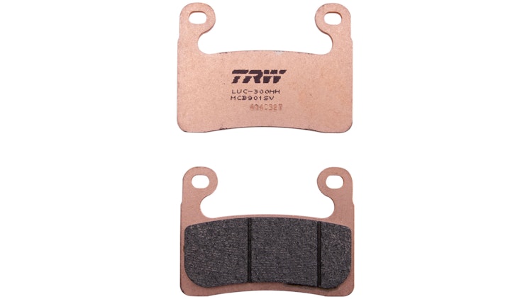 TRW Bremsbelag Typ SV Sintermetall mit ABE, Bremsbelag "MCB 901"