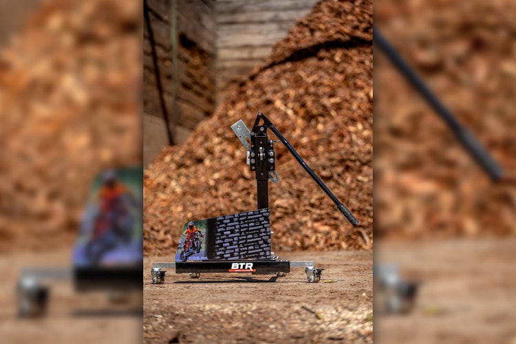 BTR Zentralständer Werbeschild