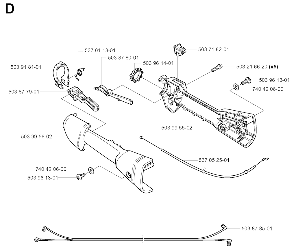 Explosionszeichnung Ersatzteile