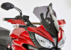 ERMAX Windschutzscheibe Sport Acrylic durchsichtig Schwarz getönt für YAMAHA Tracer 700