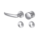 Vorschaubild Griffwerk Wechselgarnitur VAYA 194 ALDA fast2fix Fast2Fix GK3 Rosetten rund Knopf R2 Edelstahl matt L