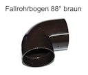 Vorschaubild Fallrohrbogen 88° DN 60 braun (1 Stück)