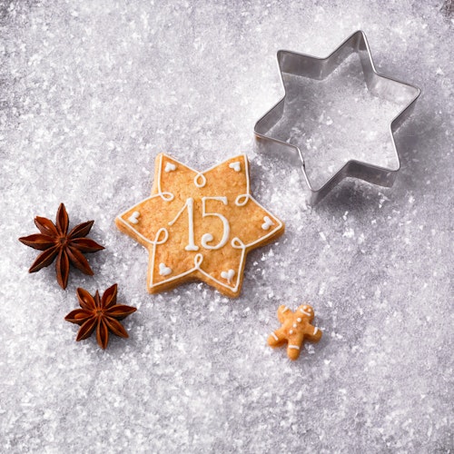 Kaiser Ausstechform Stern 6-zackig 6 cm