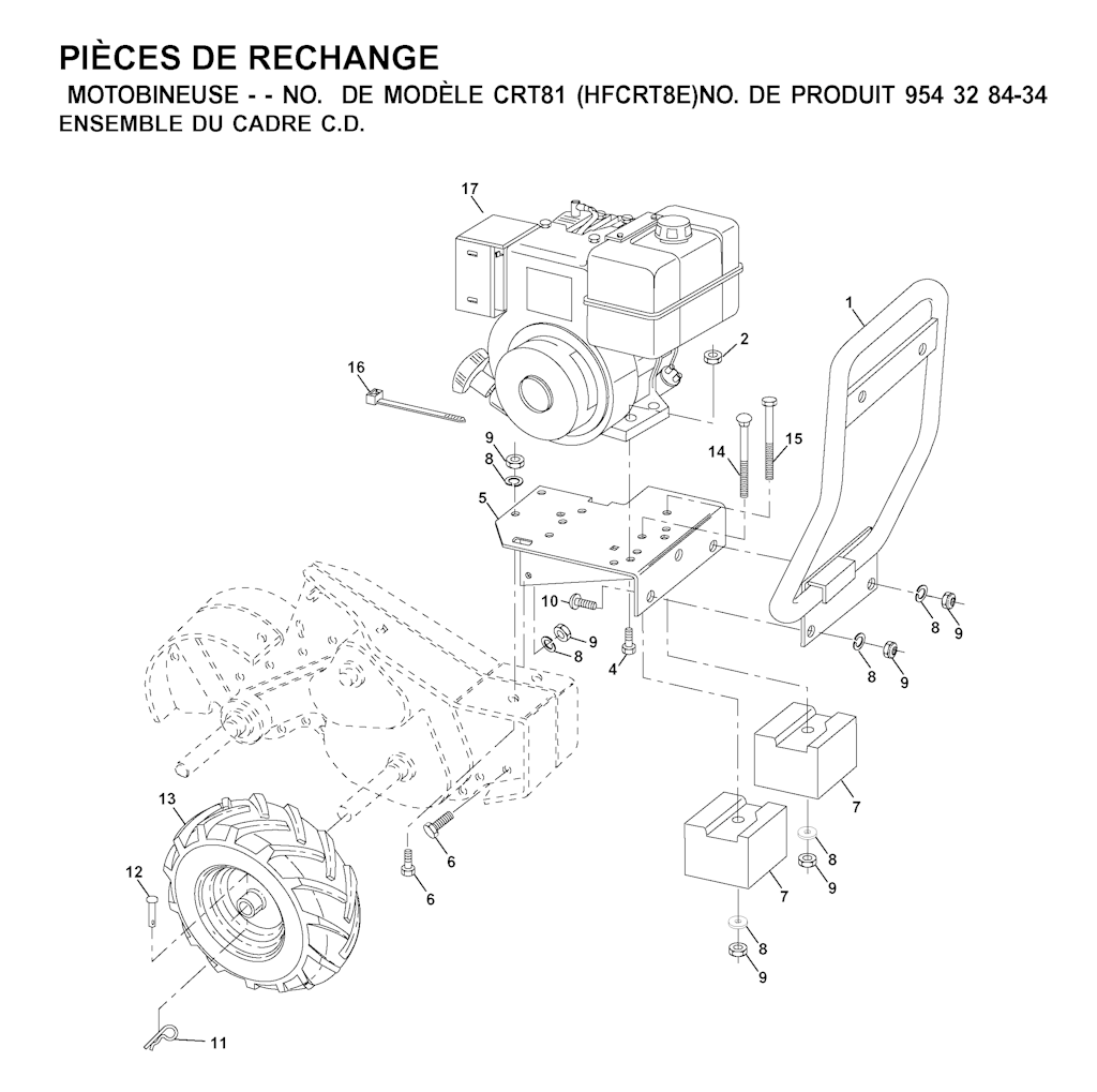 Explosionszeichnung Ersatzteile