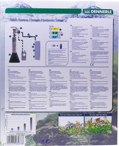 DENNERLE CO2 Pflanzen-Dünge-Set Carbo Night CO2 Anlage