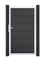 Vorschaubild GroJa BasicLine Tor 1-flügelig Sondermaß max. 150x180 cm mit Alu-Rahmen EV1