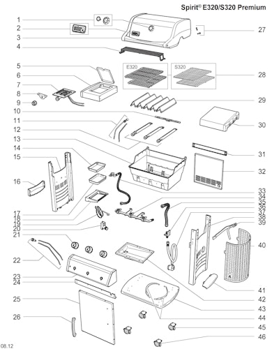 Weber Spirit S-320 Premium LP SS (2013) (DE/AT)