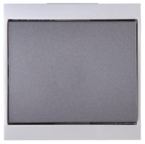 Kopp Kreuzschalter MALTA silber/anthrazit