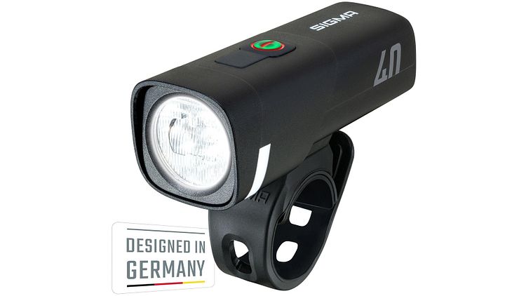 Sigma Sport Scheinwerfer Aura 40 schwarz